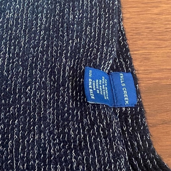 Falls Creek Acrylic X Metallic Scarf - Picture 2 of 4